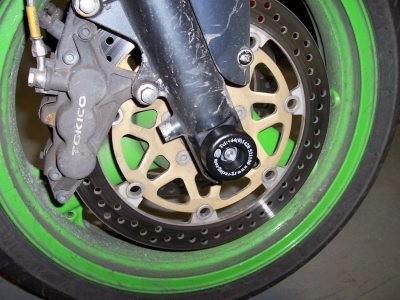 Chrániče přední vidlice, Kawasaki ZX6-R '95-'99 (F1-G2), černé